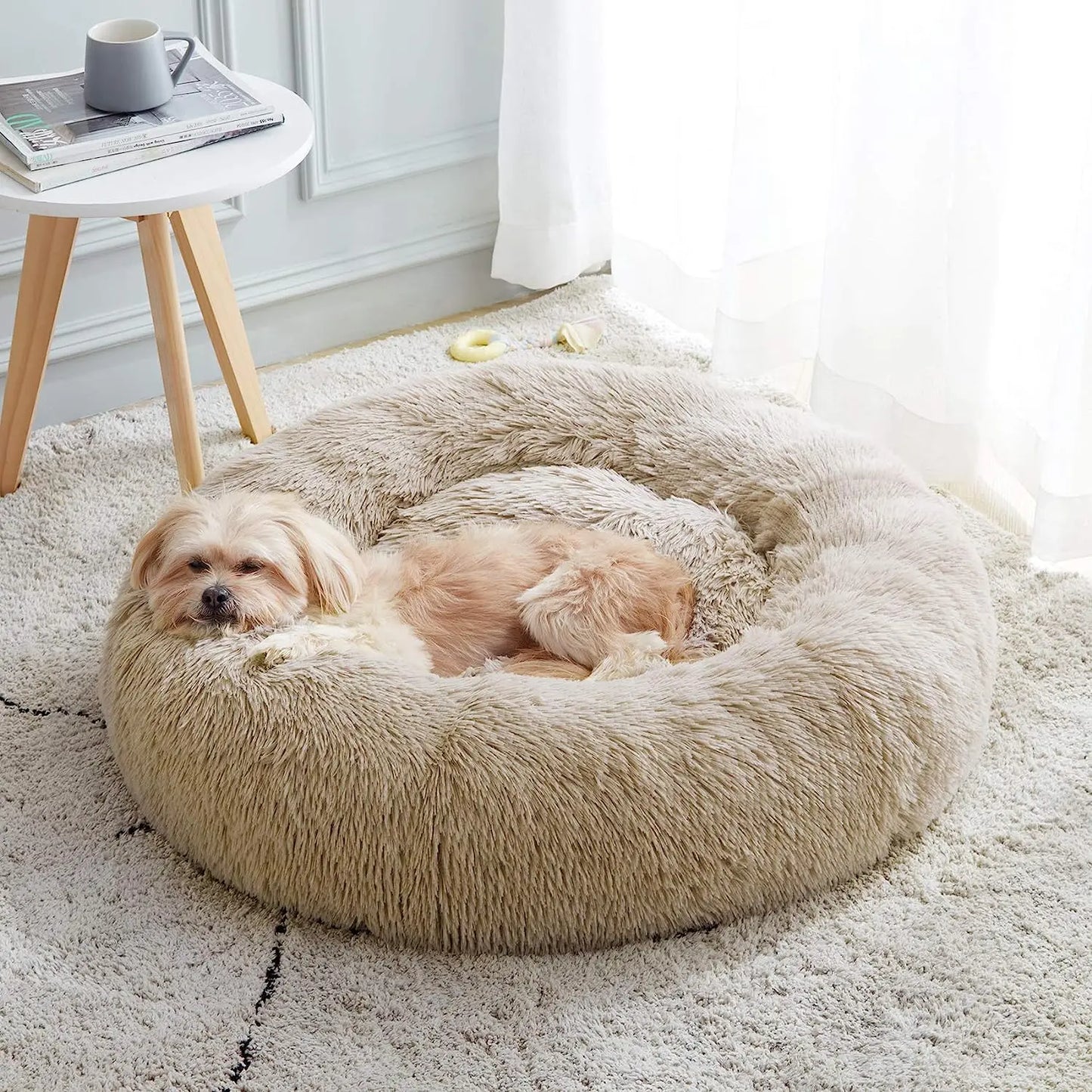 Small round bed